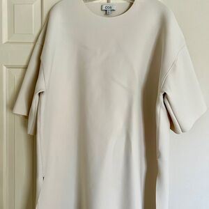 COS Women's Cream Tunic Top